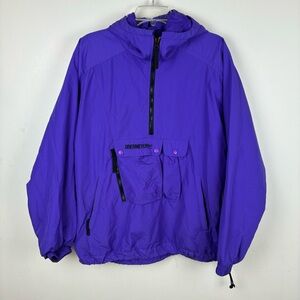 Vintage OBERMEYER Stardust purple ski jacket-1/4 zip/pull over-Men’s Medium